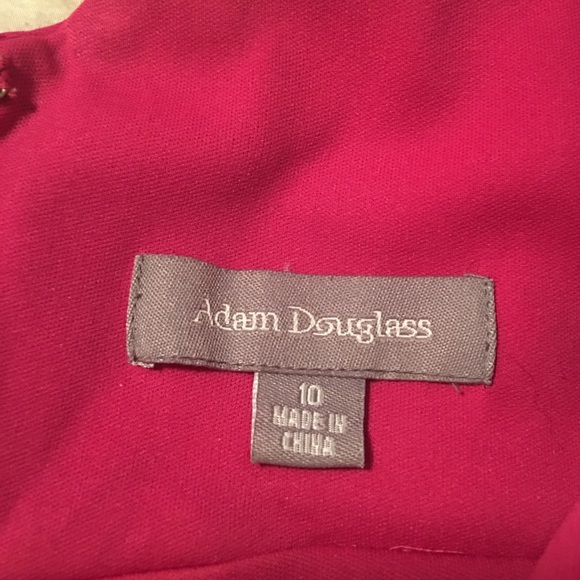 Elegant Fuchsia Pink Dress - Picture 4 of 4